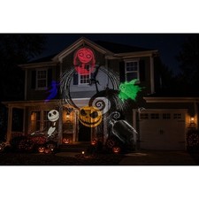 Disney Pesadilla Antes De Navidad LED Whirl-A-Motion Plus Proyector Halloween
