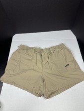 AFTCO Original Fishing Shorts Khaki Outdoor Athleisure Women's 16 Stained Look
