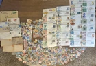 Korea Asia Stamps 1960s FDC Cachet Lot(40)&1800s Stamp Lot JAPAN CHINA HONG KONG