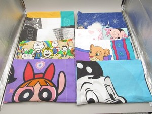 8 Vintage Children's Pillow Case Lot Disney Powerpuff Girls Star Wars Superman