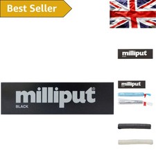 Milliput Epoxy Putty - Black 4oz for Porcelain & Wood Repair, Water Resistant
