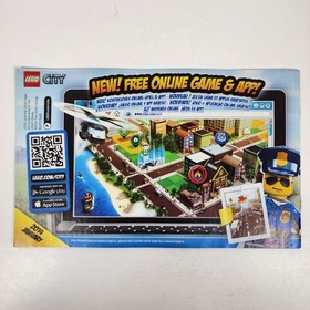 Lego 60057 Instruction Manuals Only 2014 LEGO City Camper Van w/Canoe