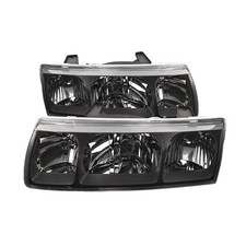 Headlights Halogen Pair Set Fits 02-2005 Saturn Vue Gm2502228 Black Gm2503228 Headlights Halogen Pair Set Fits 02-2005 Saturn Vue Gm2502228 Black Gm2503228