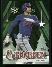 2025 Topps Holiday #E-22 Juan Soto Evergreen
