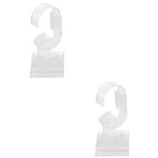 2 PCS Watch Stand Jewelry Holder Storage Transparent Display Acrylic