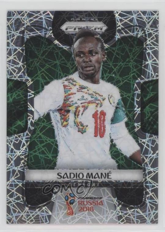 2018 Panini Prizm World Cup Lazer Prizm Sadio Mane #282 5jq