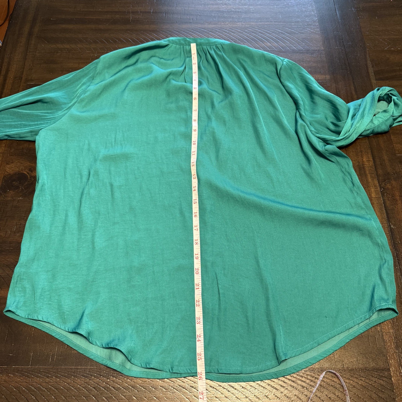 Current Air Maricic Split Neck Blouse Long Sleeve… - image 7