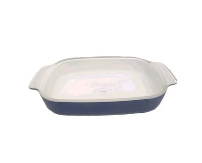 Creo SmartGlass 1 Quart Baking Casserole Dish Cookware Blue 9'' x 7''