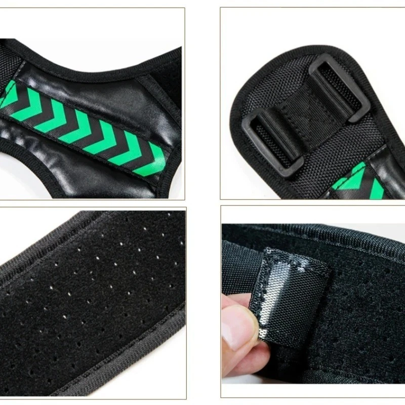 Posture Corrector Adjustable Back Brace Shoulder Support Clavicle Belt Men Women - Image 4 of 4