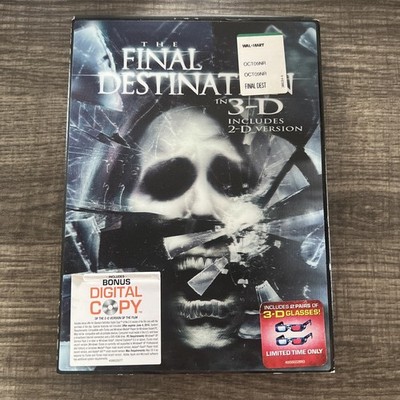 The Final Destination In 3D (DVD 2009) With Slipcase & Glasses Free Shipping CIB
