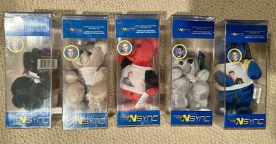 N'SYNC. VINTAGE. With You Limited Edition. Rare Five Bear Collection