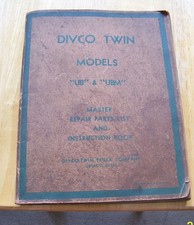 Manuel de pièces et d'entretien Divco Twin Milk Truck 1941, Detroit, Michigan