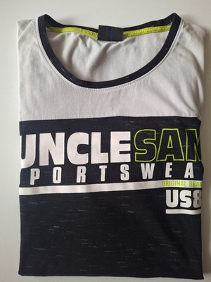 T-Shirt für Herren von Uncle Sam, Gr. 4XL, mit Aufdruck, GÜNSTIG !!!