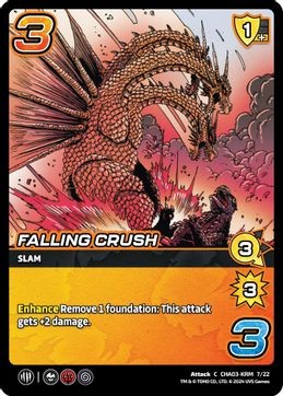 4X-Falling Crush-CH03:  Godzilla Challenger Series-Universus