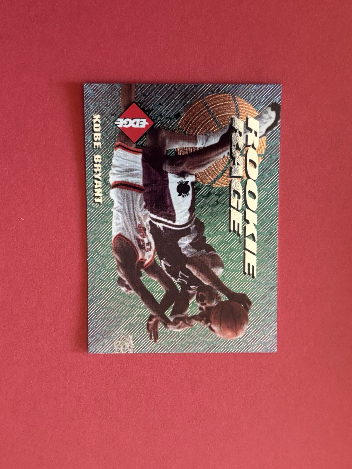 Kobe Bryant 1996-97 RC Edge Rookie Rage GOLD Foil Parallel #6 *Ultra Rare SSP*