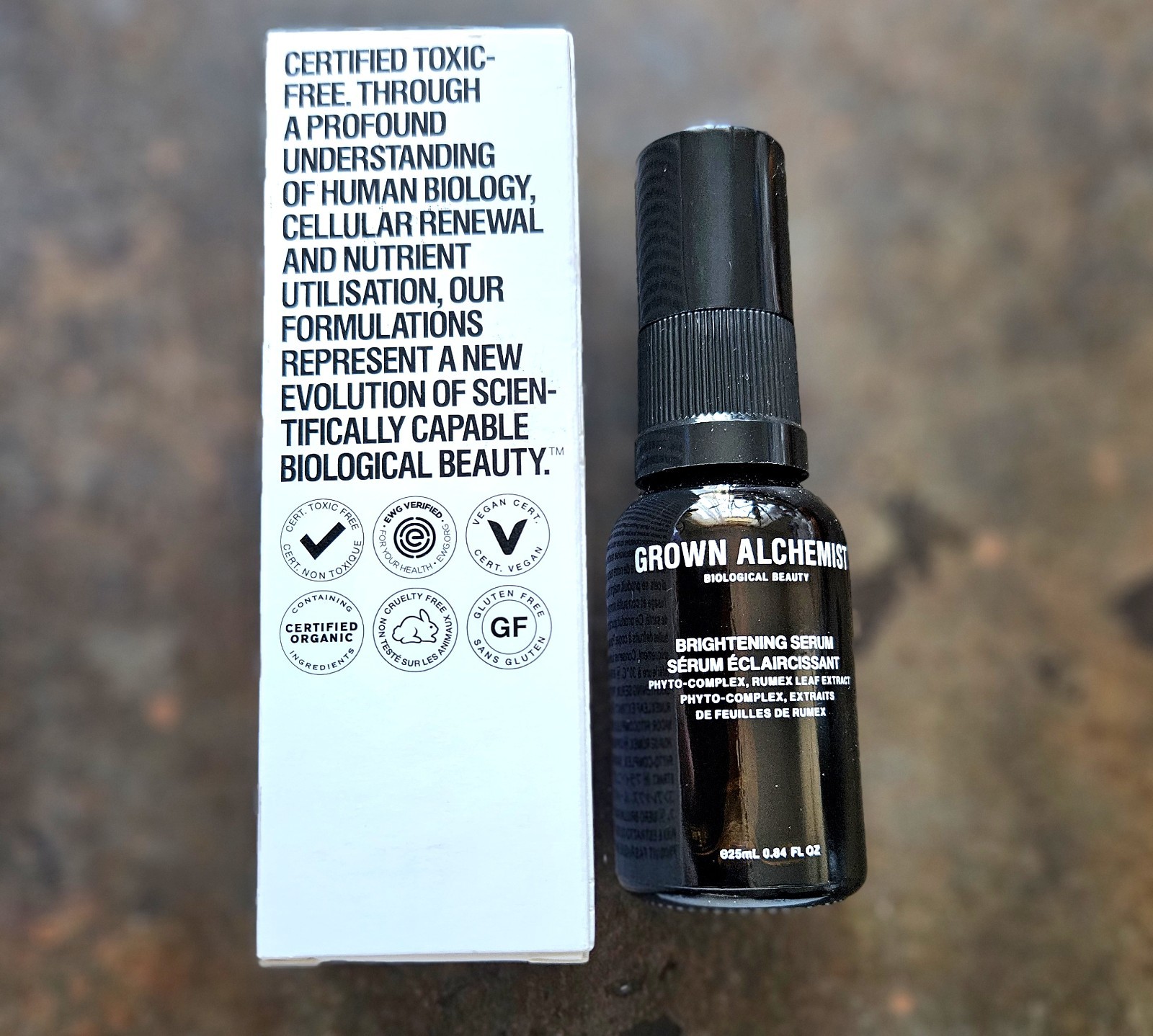 (2)Grown Alchemist Brightening Serum 25ml 0.84 oz ea. Full Size NIB! $140 MSRP