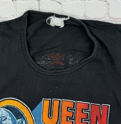 1977 VINTAGE 70s QUEEN (THE BAND) NORTH AMERICAN TOUR CONCERT T