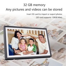 10.1 Inch WiFi Digital Photo Frame With 32GB Storage Smart Digital Picture Frame