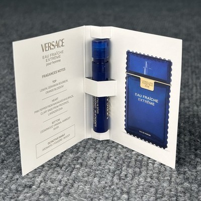 Versace Eau Fraiche Extreme Sample Travel sz .03oz /1ml Spray Vial 2025 Release