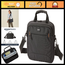 Laptop Carrying Case with Shoulder Strap, 11.6 Inch, Black - Durable  Lightweig