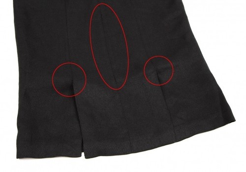 DRIES VAN NOTEN Back Double Vent Skirt Size 38(K-106820) - Picture 9 of 12