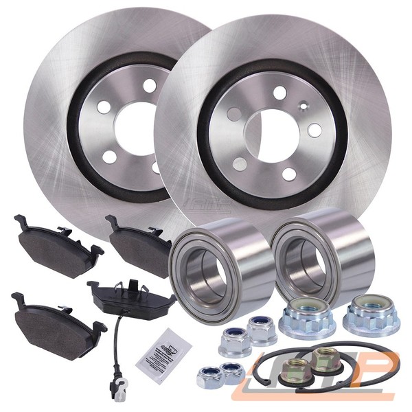 Bremsscheiben BelÜFtet Ø280 +BremsbelÄGe+Radlager Vorne FÜR VW Bora Golf 4 1J-image