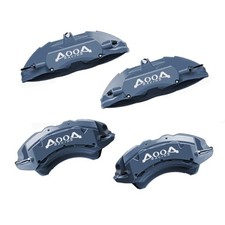 Aluminum Green Cement Gray Caliper Covers 2015-2023 Mustang GT 4-Piece