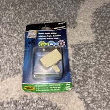 NOS Sealed Monster Just Hook It Up Modular Triplex Adapter