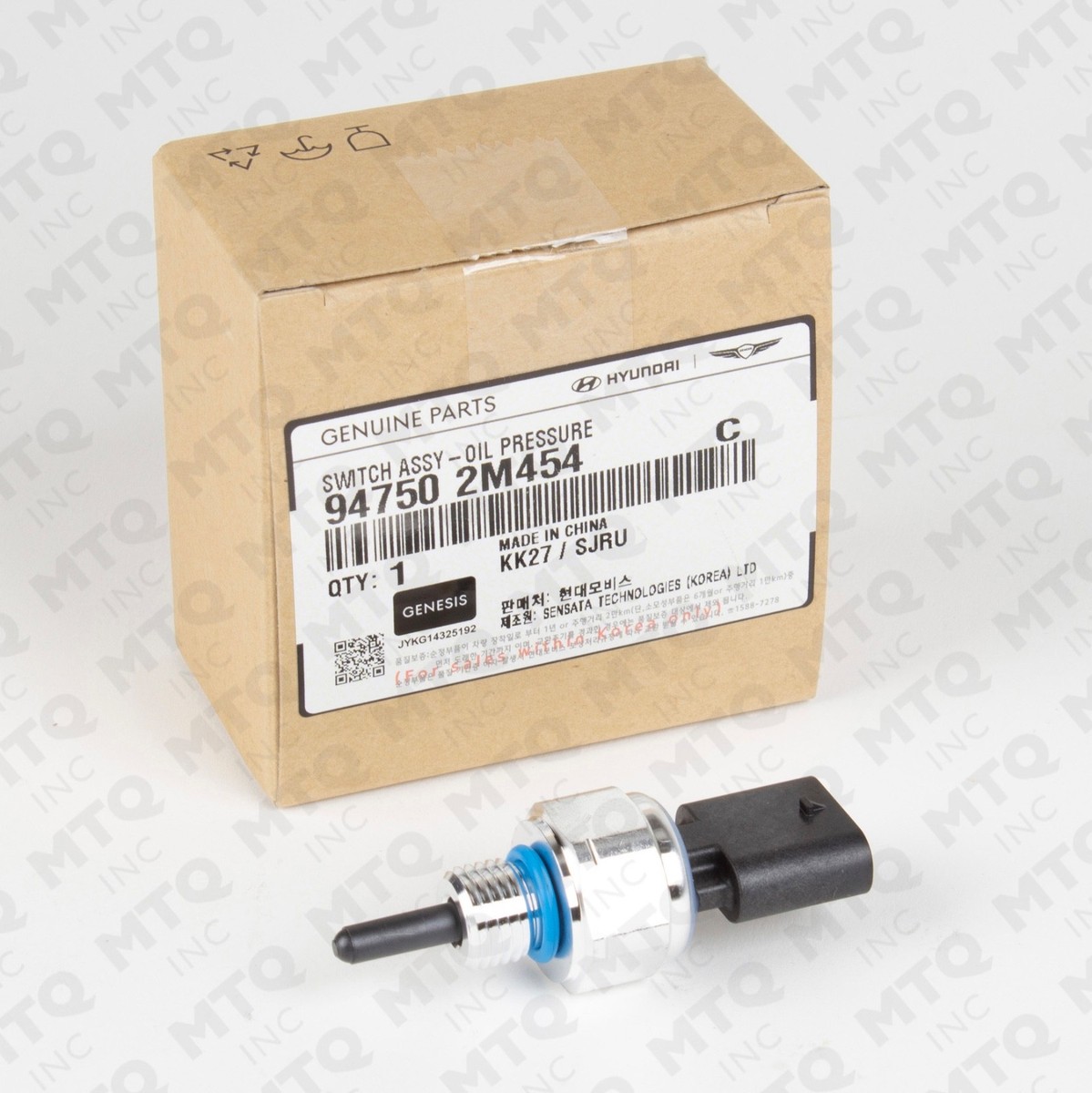 2319番 ジャンク品 NATIONAL AMOUNT PURCHASED Genuine Oil Pressure Sensor Fits Select 20-25 Genesis Hyundai Kia