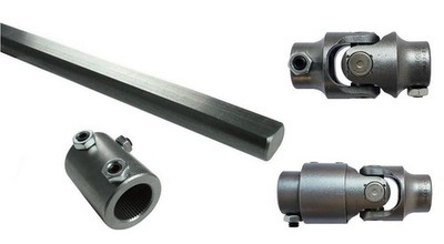 Ridetech Steering Shaft - Steering U-Joint Kit for 70-78 Camaro w/ Ridetech Subf