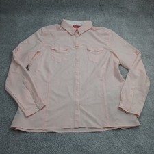 Craghoppers Shirt Womens 18 UK Pink Nosilife Adventure Hiking Safari Trek Travel