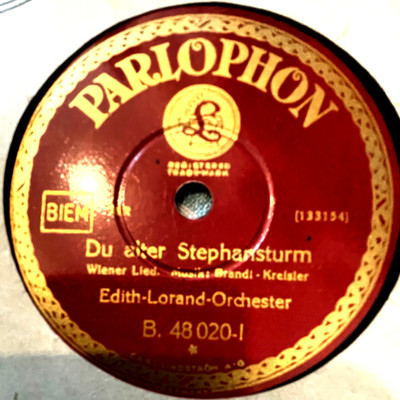 Edith Lorand-Orchester - Du alter Stephansturm/Sérénade Nr.1/Parlophon 48020