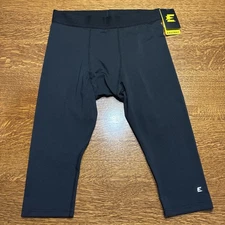 Eastbay Men’s 3/4 Compression Tights Black Size L NWT