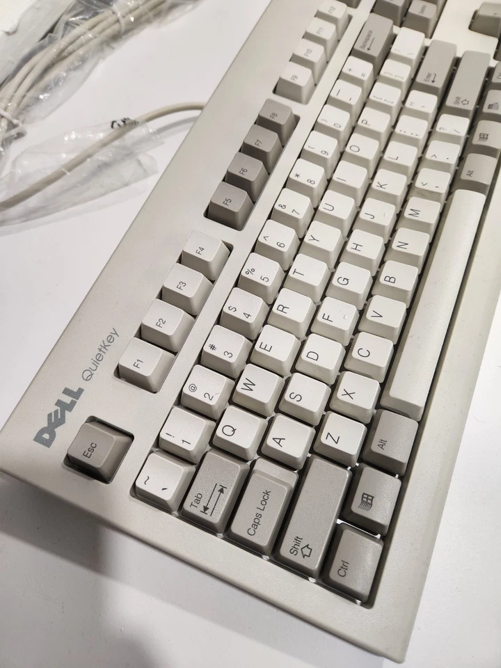 Vintage New Dell Quietkey Keyboard RT7D5JTW PS/2 - Image 2 of 4