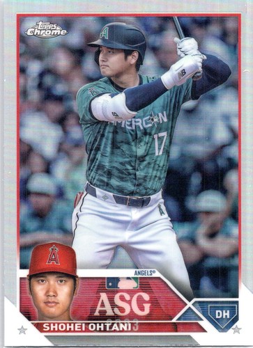2023 Topps Chrome Update Shohei Ohtani All-Star Game ASGC-6 Angels Dodgers SP