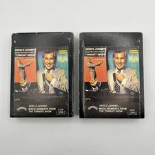Johnny Carson - Here's Johnny... - Restored 8 Track 2 Tapes - New Pad and Splice
