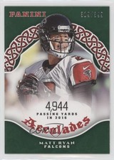 2017 Panini Accolades Green 319/399 Matt Ryan #AC-MR 8px