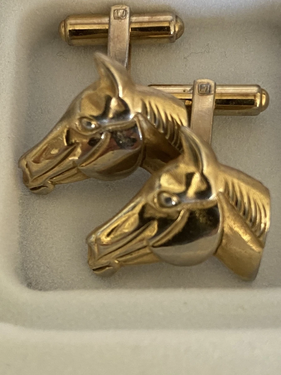 ビンテージ　真鍮製　馬二頭 25+ Horse Cufflinks for sale | Updated Oct 2026