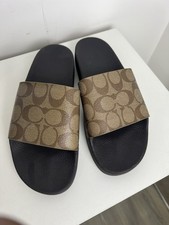 Coach Udele Slides Women's Uk 8.5 Brand New No Tags As Seen In Pictures Genuine