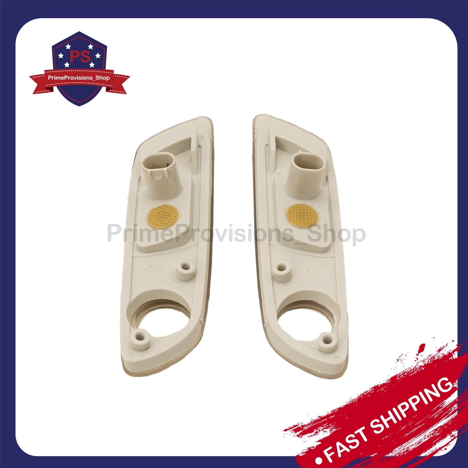 NEW Pair Front Fender Side Marker Lights For 10-19 Rolls-Royce Ghost Wraith Dawn