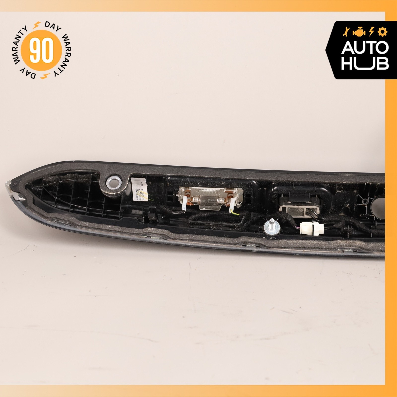 Maserati Ghibli M157 Trunk Lid Moulding Plate w/Light 670017275 OEM