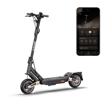 NAVEE ST3 25MPH Electric Scooter for Adults, 37 Miles Range, 10'' Tires, Commuter