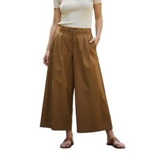 Lands End Wide Leg Cropped Pants Size 14P