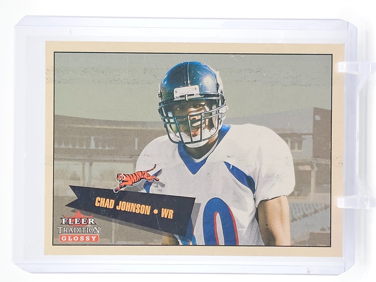 Chad Johnson Fleer Tradition Glossy Rookie Stickers #415 Base