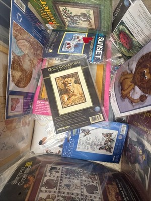 PICK YOUR Choice -Cross Stitch Loop Embroidery Crewel Needlepoint Plastic Canvas