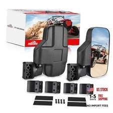 UTV Side Mirrors,Universal Powersports Rear View Mirrors for UTV side mirrors