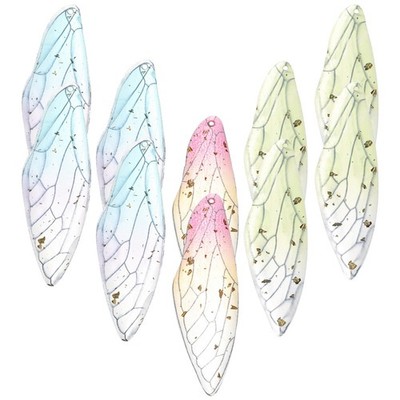 10pcs Dragonfly Wing Charm