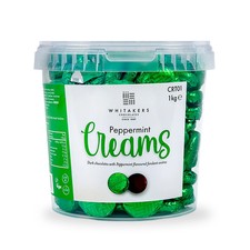 Whitakers Dark Chocolate Mint Fondant Creams 1kg UK Premium Sweets
