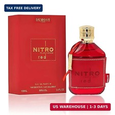 NITRO RED - Eau De Parfum - Luxury Perfume for Men - Fruit, Woody, Floral  Masc