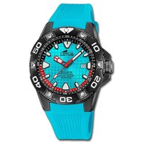 Lotus Herrenuhr Silikon Blau Lotus Classic Armbanduhr UL18928/1